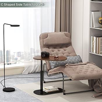 C Shaped Side Table