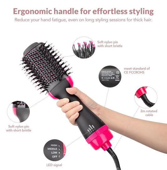 One step hair dryer