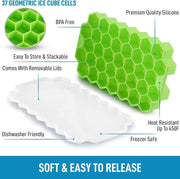 Ice Cube Mould Tray for Freezer Silicone