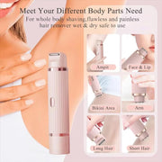 2 in 1 Dual Head Shaver Women