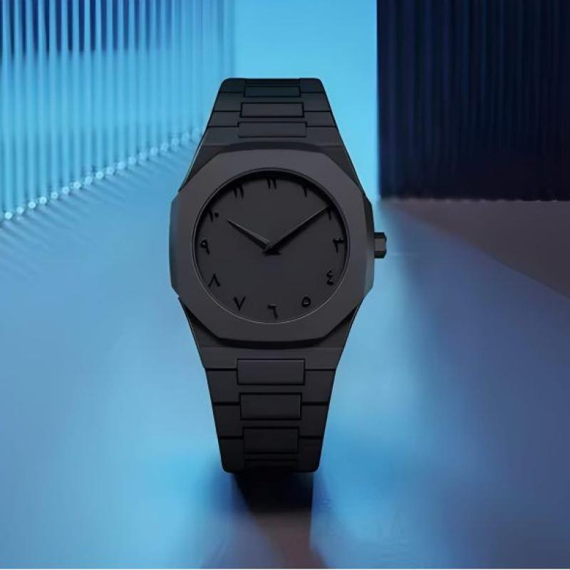 Aura Quartz Watch Black