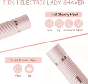 2 in 1 Dual Head Shaver Women