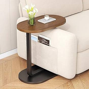 C Shaped Side Table